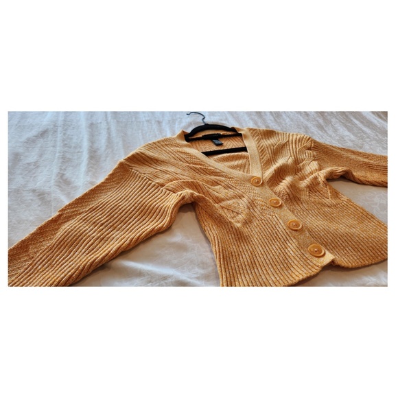 Express Knit Button-Front Cardigan – XS - Picture 6 of 10